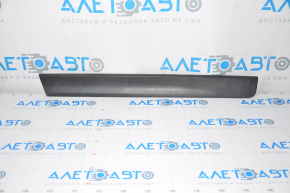Door trim lower rear left Nissan Rogue 14-20 black, broken fasteners