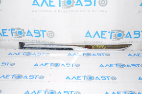 Door trim lower rear left Hyundai Sonata 11-15 chrome hybrid, broken fastening