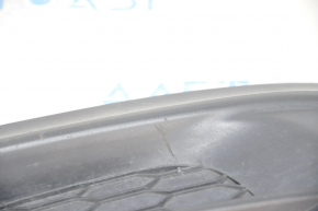 Bumper grille left Honda Civic X FC 16-19 structure, without fog lights, scratches
