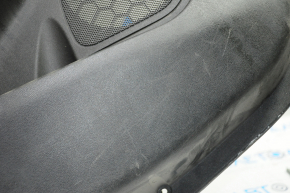 Door trim card rear left Chevrolet Malibu 16-25 black with black insert cloth, scratches