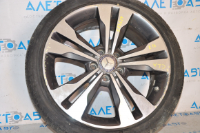 Wheel disk R18 Mercedes CLA 14-19, curb