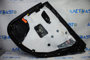 Door trim card rear left Chevrolet Malibu 13-15 black, armrest leather