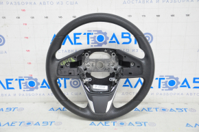 Bare steering wheel Honda Civic X FC 16-21 rubber black, with pads