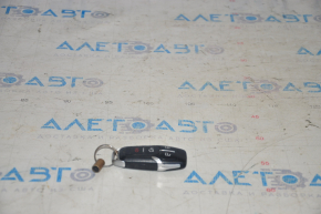 Ford Edge 15-17 smart key 4 buttons, peeling chrome