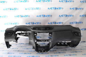 Torpedo front panel with AIRBAG Nissan Rogue 14-20 black