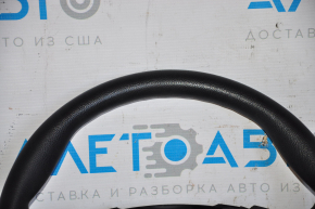 Naked steering wheel Ford Edge 15-24 leather black, without heating