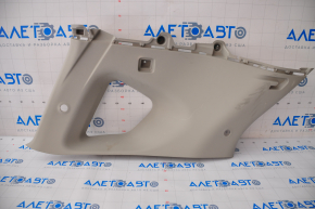 Arch trim left upper Nissan Rogue 14-20 gray under 3 rows, scratches