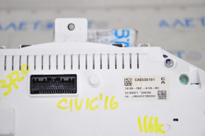 Instrument cluster Honda Civic X FC 18-18 116k