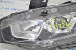 Headlight front left bare Honda Civic X FC 16-19 halogen, sand