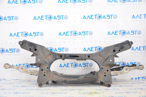 Subframe rear Nissan Rogue 14-20 awd, with levers, rusty, torn silent block