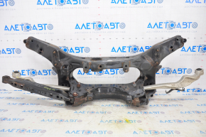 Subframe rear Nissan Rogue 14-20 awd, with levers, rusty, torn silent block