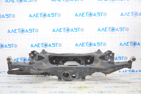 Subframe rear Nissan Rogue 14-20 awd, with levers, rusty, torn silent block