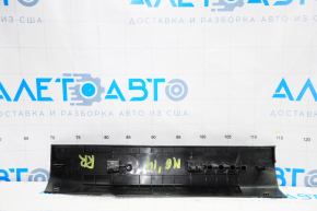 Door sill trim rear right Mazda 6 13-21 type 1 black, scratches