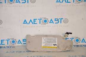 Left visor Ford Edge 15-24 gray, for cleaning