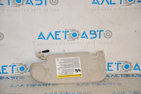 Right visor Ford Edge 15-24 gray, for cleaning