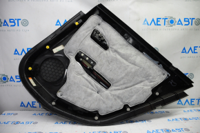 Door trim card rear left Chevrolet Volt 11-15 black, armrest leather red, scratches