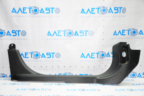 Door sill trim front left Fiat 500L 14-19 black, scratches
