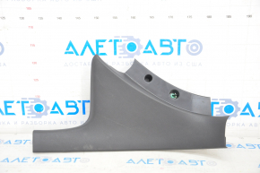 Door sill trim rear left Honda Civic X FC 16-21 4d black, worn