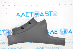 Door sill trim rear right Honda Civic X FC 16-21 4d black, worn