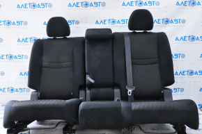 Rear row of seats 2nd row Nissan Rogue 14-16 cloth black, dry cleanable