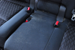 Rear row of seats 2nd row Nissan Rogue 14-16 cloth black, dry cleanable