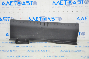 Trunk opening trim Honda Civic X FC 16-21 4d black, worn