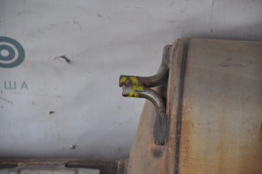Muffler rear part with barrel Lexus RX350 10-15 rusty, dents, sawed off mount