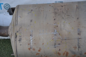 Muffler rear part with barrel Lexus RX350 10-15 rusty, dents, sawed off mount