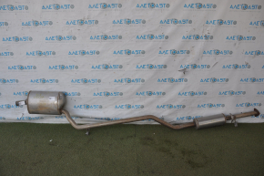 Muffler middle and rear part with barrel Honda Accord 13-17 2.4 dents