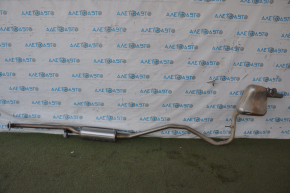 Rear muffler with barrel for Honda Civic X FC 2.0 16-19