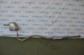 Muffler rear part with barrel Honda Civic X FC 16-19 2.0 dents