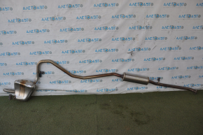Muffler rear part with barrel Honda Civic X FC 16-19 2.0 dents