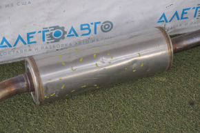 Muffler rear part with barrel Honda Civic X FC 16-19 2.0 dents