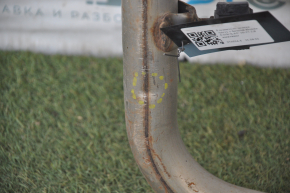 Muffler rear part with barrel Honda Civic X FC 16-19 2.0 dents