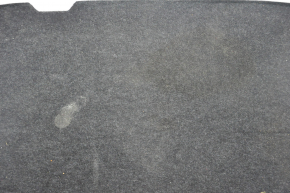 Trunk floor Honda Civic X FC 16-20 4d cloth, black, tear, needs cleaning