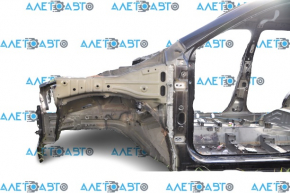 Front left quarter Nissan Rogue 14-20 black G41, on the body, with eyelash