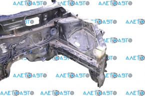 Front left quarter Nissan Rogue 14-20 black G41, on the body, with eyelash