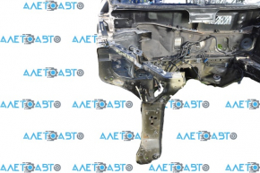 Front right quarter Nissan Rogue 14-20 black G41, on the body, with eyelash