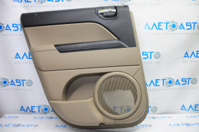 Door trim card rear left Jeep Patriot 11-17 beige with beige insert plastic, armrest rubber