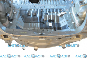Rear panel Nissan Versa Note 13-19 on the body graphite K36