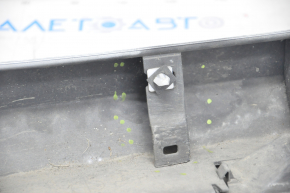 Left threshold Honda Civic X FC 16-19 4d silver, scratches, broken fastener, tear