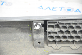 Right threshold Honda Civic X FC 16-19 4d silver, scratches, broken mount, fracture