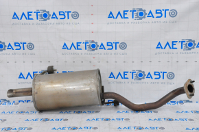 Rear muffler with barrel Nissan Versa Note 13-19 1.6