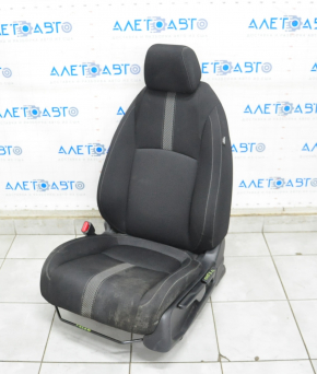 Driver's seat Honda Civic X FC 16-18 4d without airbag, mechanical, cloth black, under chemical