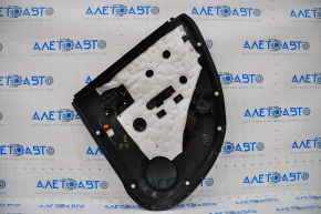 Door trim card rear left Nissan Versa Note 13-19 black, for mechanical window lifter