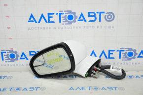 Side mirror left Ford Fusion mk5 13-13 pins, auto-dimming, turn signal, heated, white