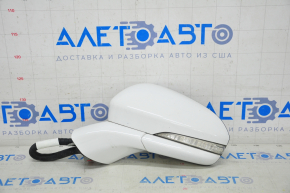 Side mirror left Ford Fusion mk5 13-13 pins, auto-dimming, turn signal, heated, white