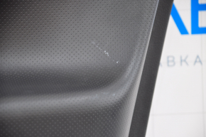 Door trim card front right Nissan Versa Note 13-19 black, scratches, for mechanical window lifter