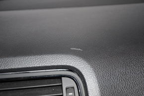 Torpedo front panel with AIRBAG VW Jetta 11-18 USA black, scratch