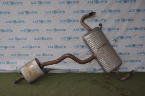 Muffler rear part with barrel VW Atlas 18-23 3.6 rusty, dents